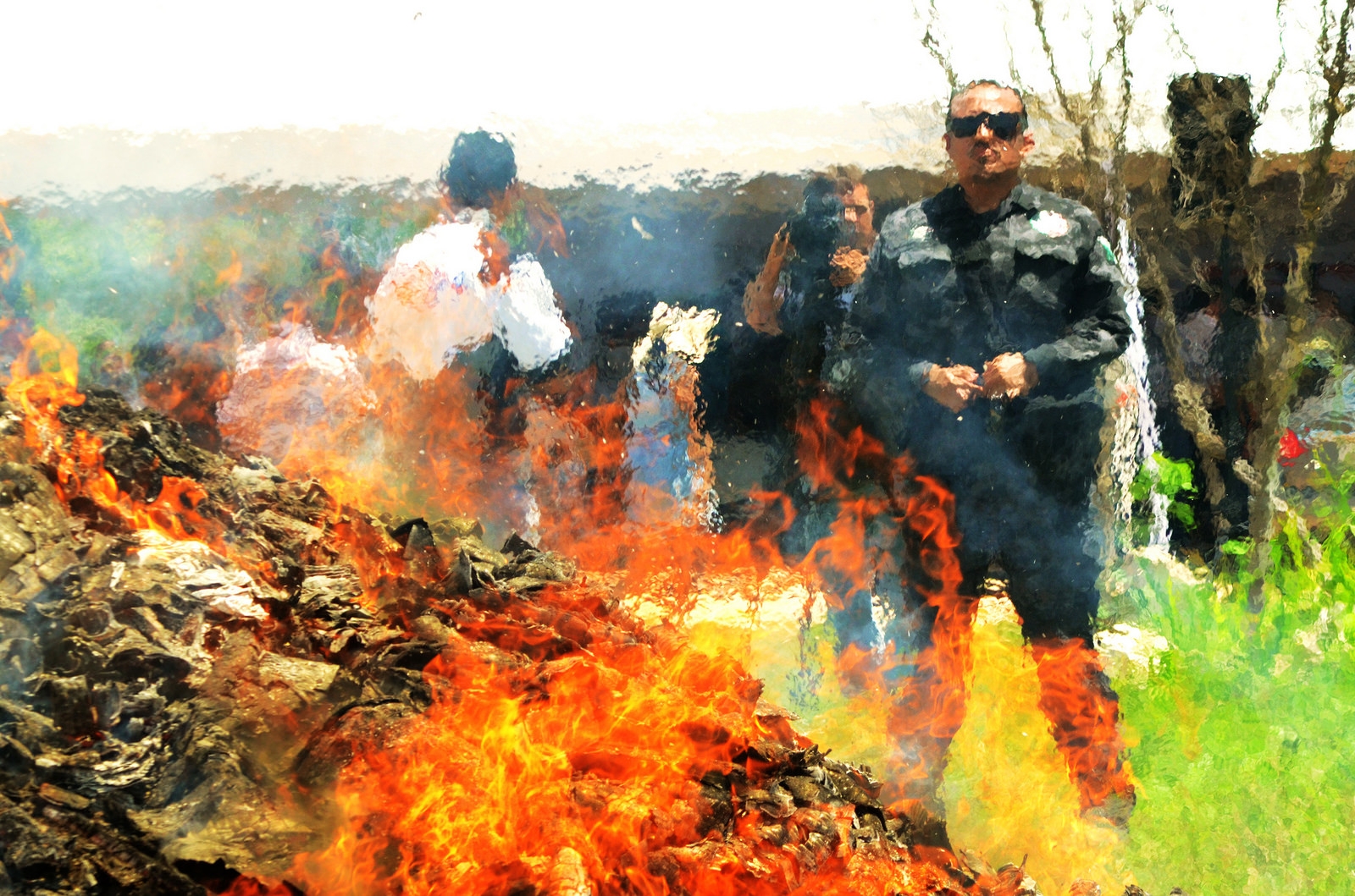 Hijo de Pablo Escobar en el Club Libanés